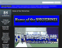 Tablet Screenshot of dnhfootball.com